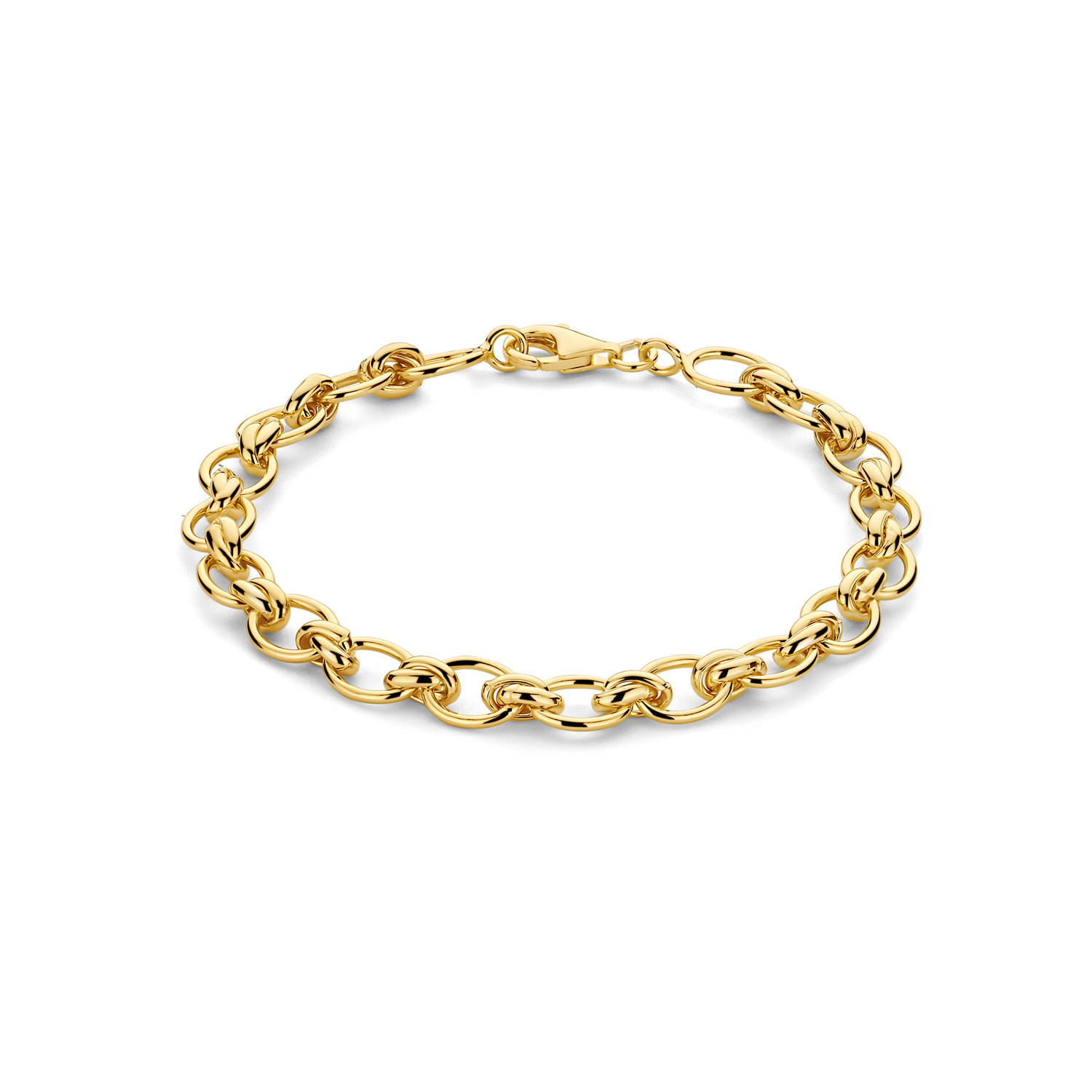 Rosa di Luca armb zilver verguld