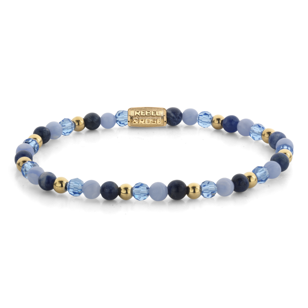 De Rebel & Rose Winter Blues Glam RR-40168-G-S is een stijlvolle armband van het merk Rebel & Rose. Perfect voor zowel dagelijkse als feestelijke gelegenheden. Combineer met andere armbanden voor een fashionable look. Ideaal voor de moderne man of vrouw die van een casual-chic stijl houdt. Voeg deze prachtige armband toe aan je collectie en maak je outfit compleet!