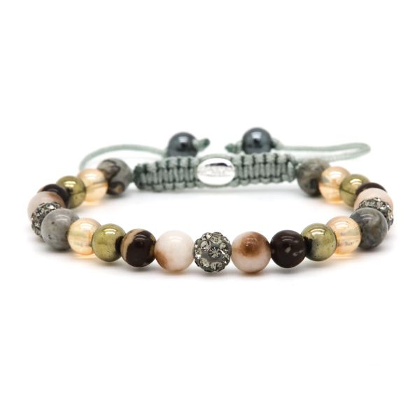 De Karma armband Spiral ISALINE XS (grijze kristal), modelnummer KAR-80178, is een stijlvolle en elegante armband die perfect kan worden gedragen als een sieraad om uw pols. Draag het solo voor een subtiele look of combineer met andere armbanden voor een trendy effect.
