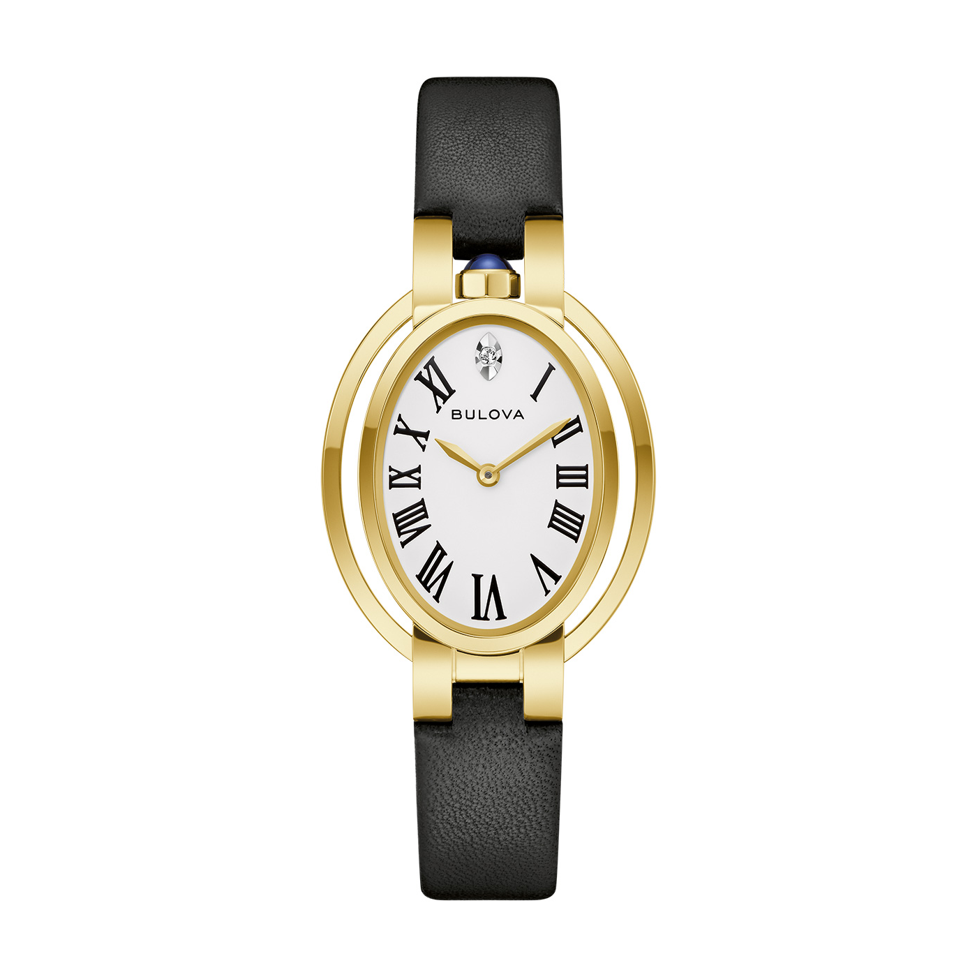 Bulova horloge dames 97p180 Rubaiyat goldplated