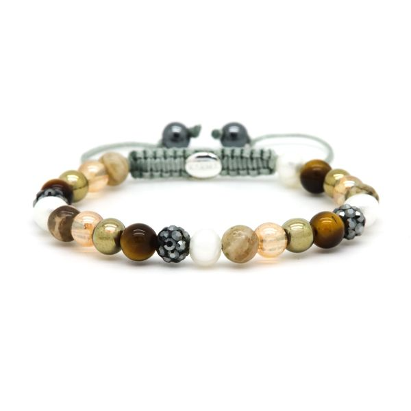 De Karma armband Spiral ELARA XS (modelnummer KAR-80172) is een elegante armband met hematietkristallen. Draag deze stijlvolle armband solo of combineer met andere sieraden voor een trendy look. Perfect voor elke gelegenheid!