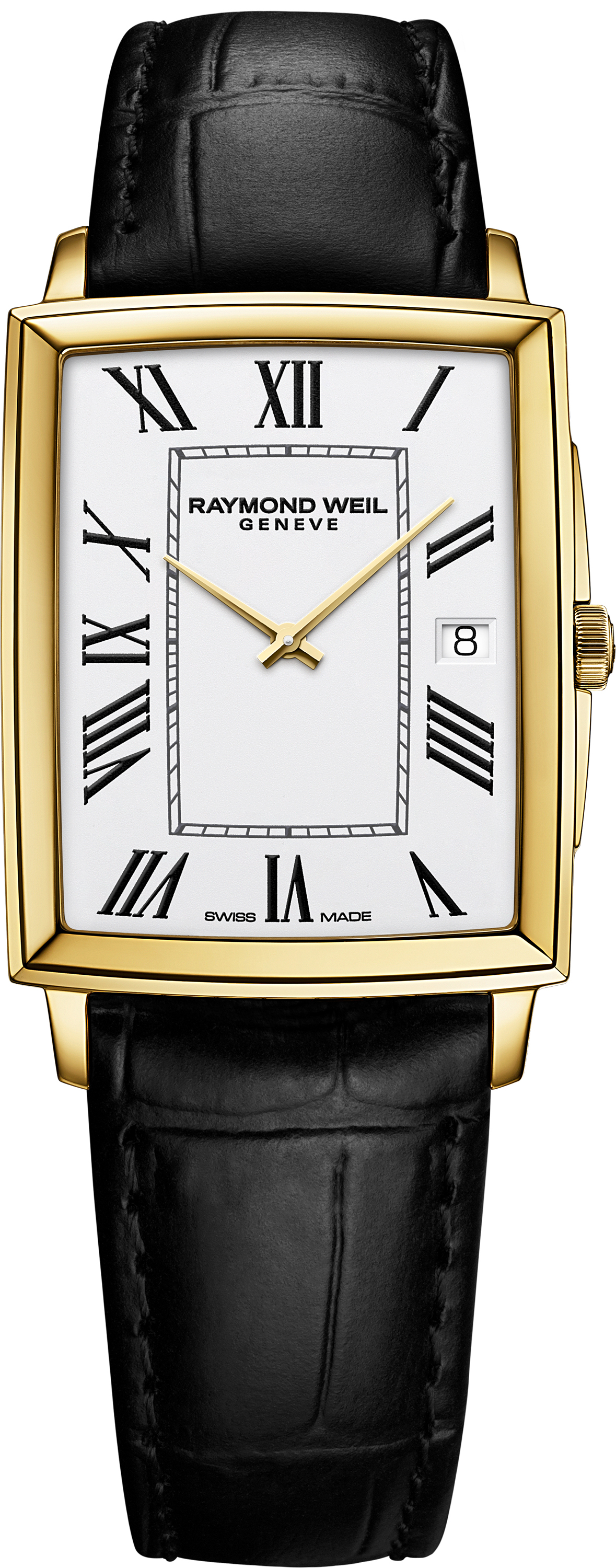 Dit is een horloge van het merk Raymond Weil gemaakt voor heren.
De specificaties zijn als volgt:
Kastmaat: 29 x 37 mm
Waterdichtheid: 5 ATM / 50 Meter / 165 Feet
Dit horloge heeft de volgende functies/eigenschappen:
Datumaanduiding