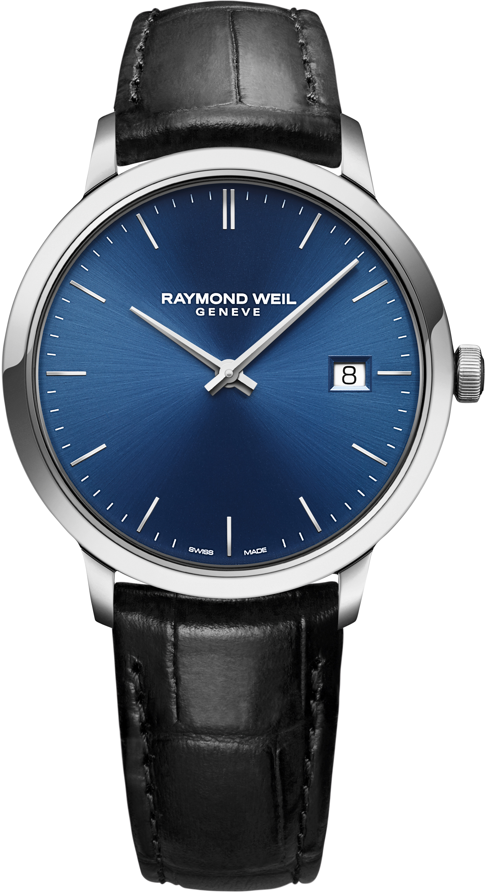 Dit is een horloge van het merk Raymond Weil gemaakt voor heren.
De specificaties zijn als volgt:
Kastmaat: 39 mm
Waterdichtheid: 5 ATM / 50 Meter / 165 Feet
Dit horloge heeft de volgende functies/eigenschappen:
Datumaanduiding