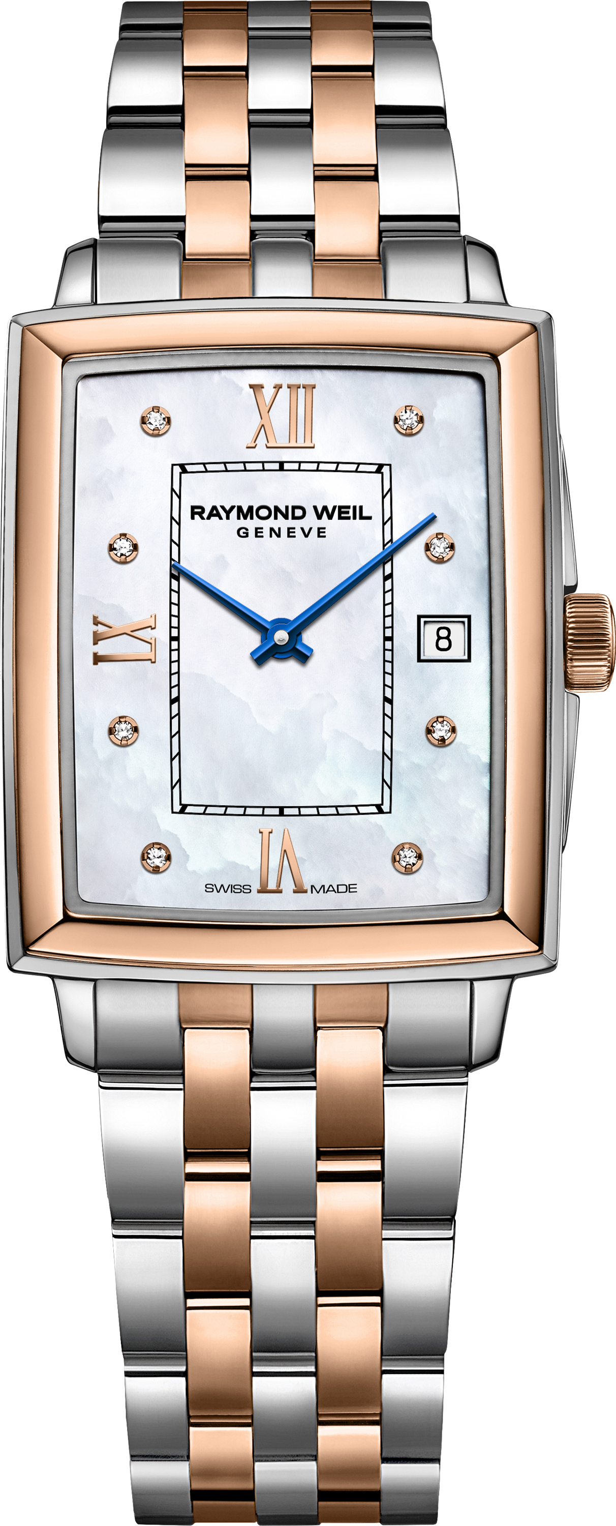 Dit is een horloge van het merk Raymond Weil gemaakt voor dames.
De specificaties zijn als volgt:
Kastmaat: 22,6x28,1 mm
Kastdikte: 6,25 mm
Waterdichtheid: 5 ATM / 50 Meter / 165 Feet