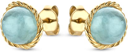 Dit zijn oorbellen van het merk Italo Bottene gemaakt voor dames.