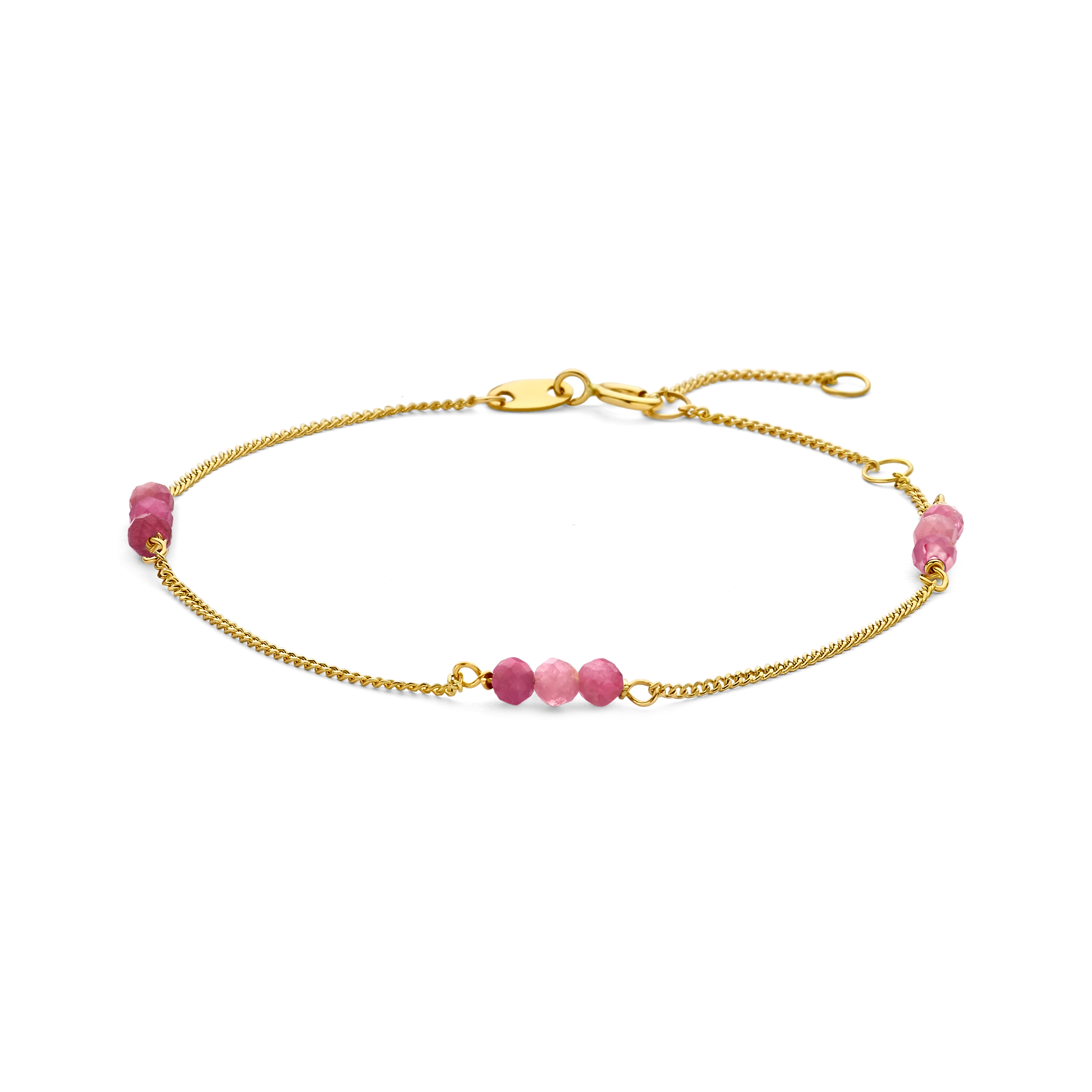Swing Jewels armband met roze toermalijn