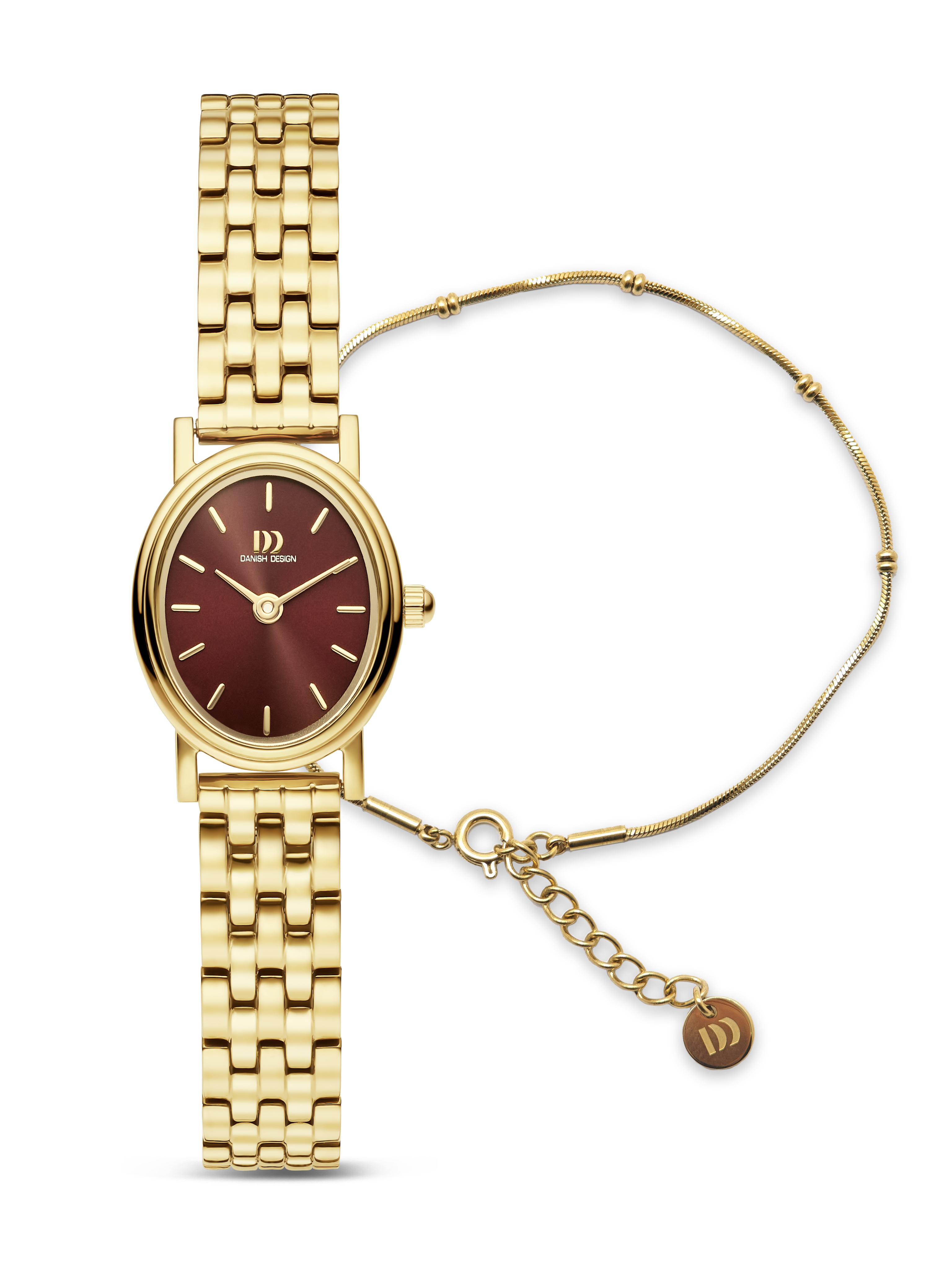 Dit is een horloge van het merk Danish Design gemaakt voor dames.
De specificaties zijn als volgt:
Kastmaat: 19x23mm
Bandbreedte: 10
Waterdichtheid: 3 ATM / 30 Meter / 100 Feet