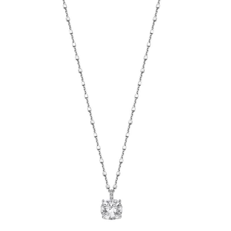 Lotus Silver women’s necklace LP2005-1/1 Engineered from 925 ml silver, high quality resistant.
Lotus Silver is the name of the silver jewelery collection of the Lotus brand. A collection for cosmopolitan women, with a romantic soul and their own identity. Elegant details for the day and accessories with a touch of class for the evening.