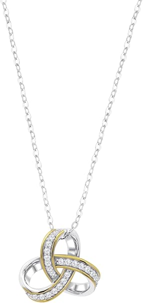 Lotus zilver hanger en ketting 