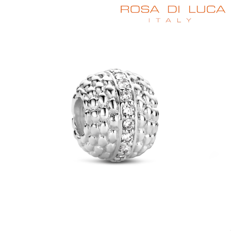 Rosa di Luca 664.004 Bedel Bolletje met Zirkonia