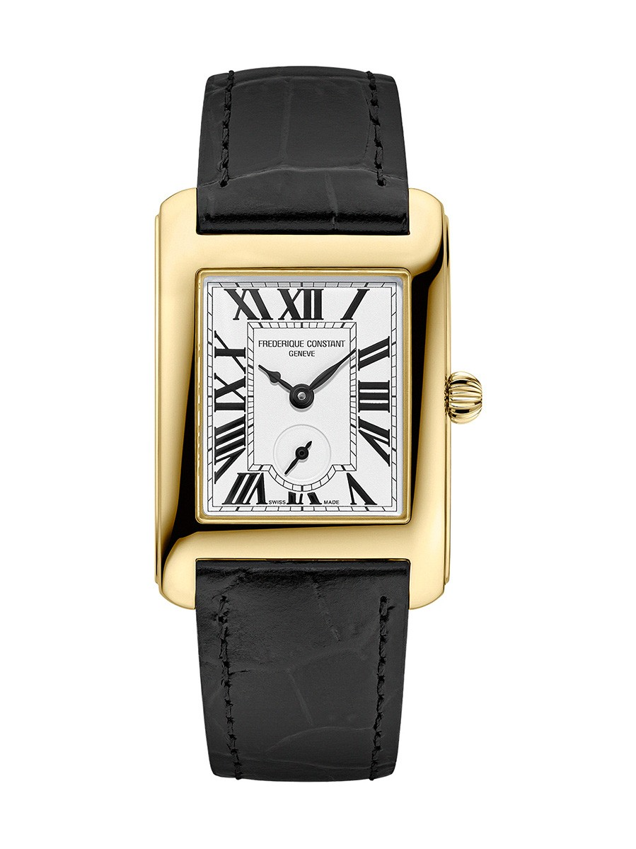 Frederique Constant Classic Carree double dameshorloge
