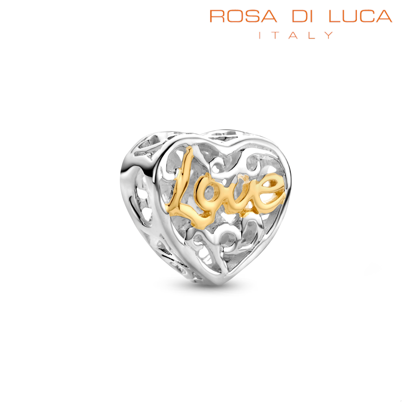 Rosa di Luca 665.006 Bedel Hart met Love Verguld