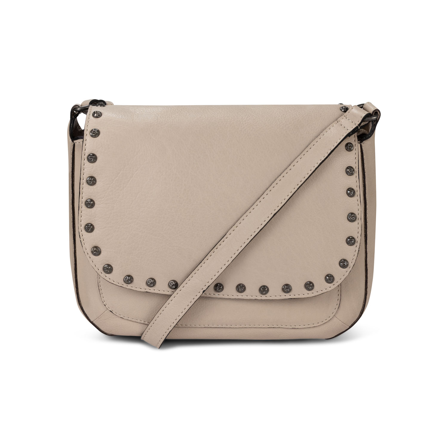 De Vardo tas is een stoere en stijlvolle crossbodytas. Er zitten subtiele studs op de tas verwerkt. De tas is ideaal voor dagelijks gebruik of voor een avondje uit. 
De binnenkant biedt voldoende ruimte voor je spullen en is voorzien van een ritsvak voor kleinere items. Ook aan de achterkant vind je nog een extra vak voor snelle toegang.