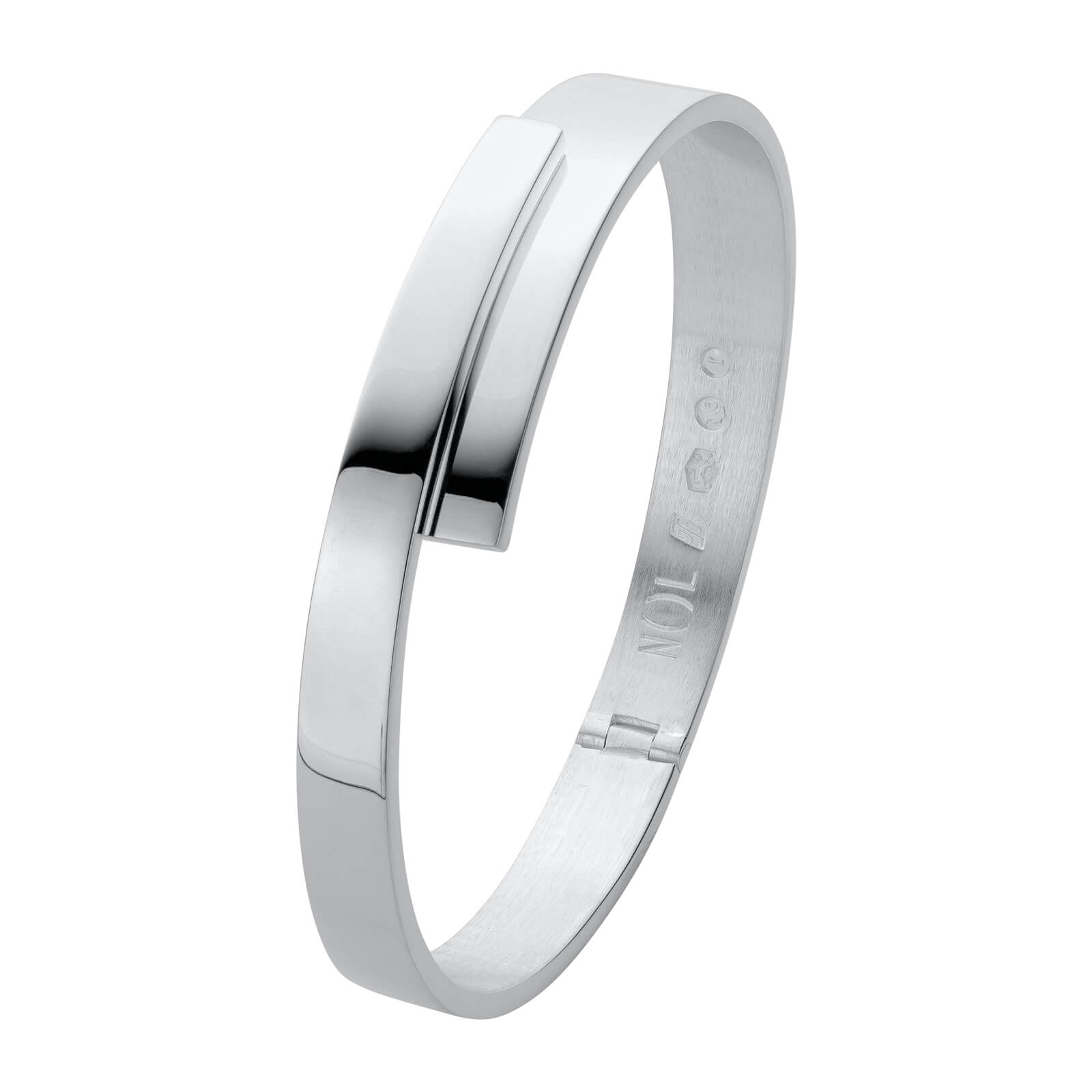 Nol Coopmans - Zilveren handgesmeden bangle armband - AG00272-10