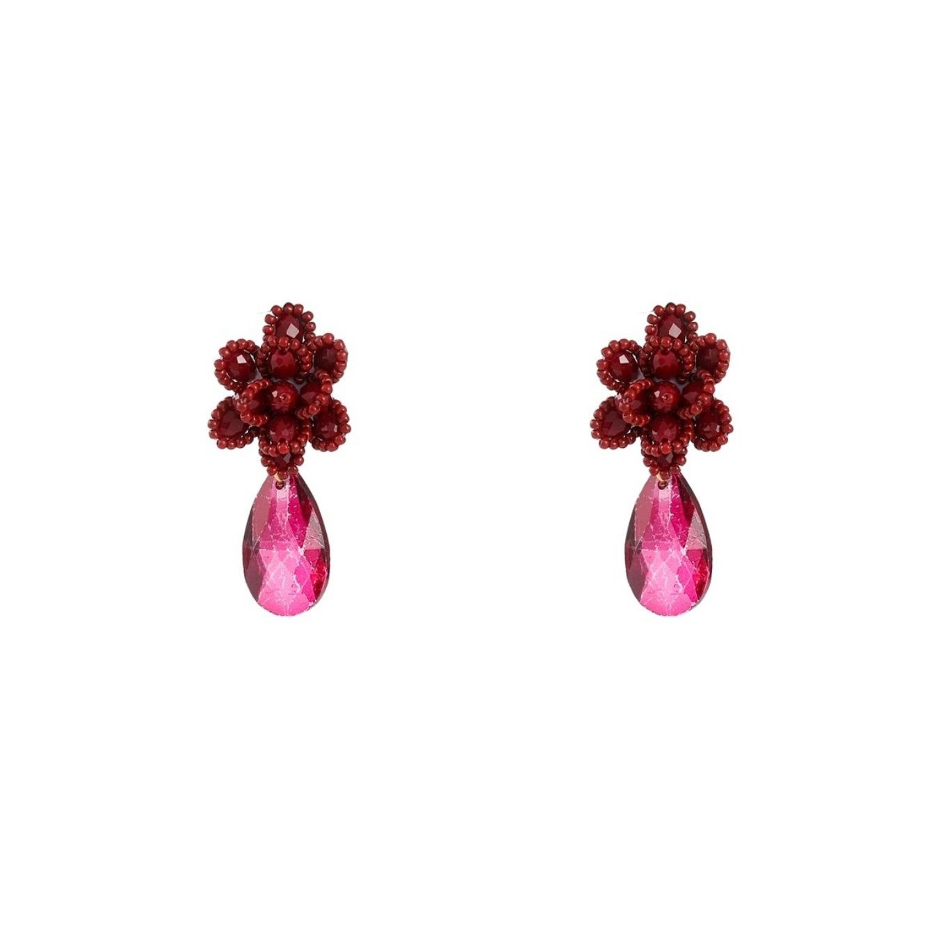 De Day & Eve oorstekers Flower Stud Dangle - 14K + Red modelnummer E55222-3 zijn verfijnde en elegante sieraden. Draag deze prachtige oorbellen bij zowel casual als formele gelegenheden om elke outfit een vleugje elegantie en kleur te geven. Perfect voor elke dag.