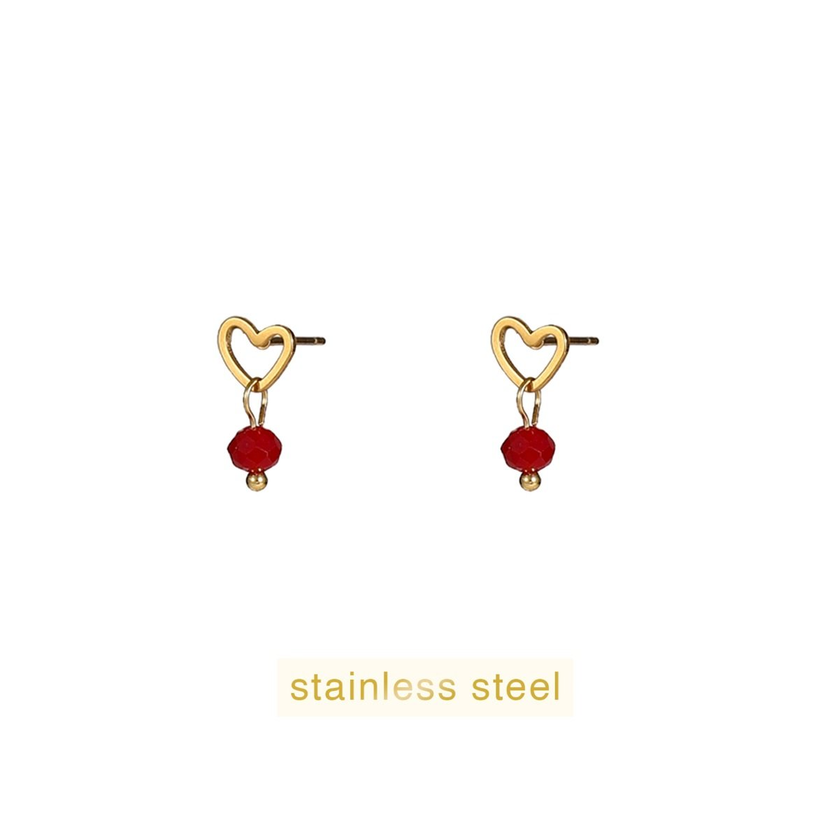 De Day & Eve oorstekers Bead Stud - 14K + burgundy model E56140-5 zijn elegante stud oorbellen met bordeauxrode accenten. Ze zijn perfect voor dagelijks gebruik en een vleugje verfijning aan elke outfit. Draag ze met je favoriete casual of formele look voor een stijlvolle en tijdloze uitstraling.