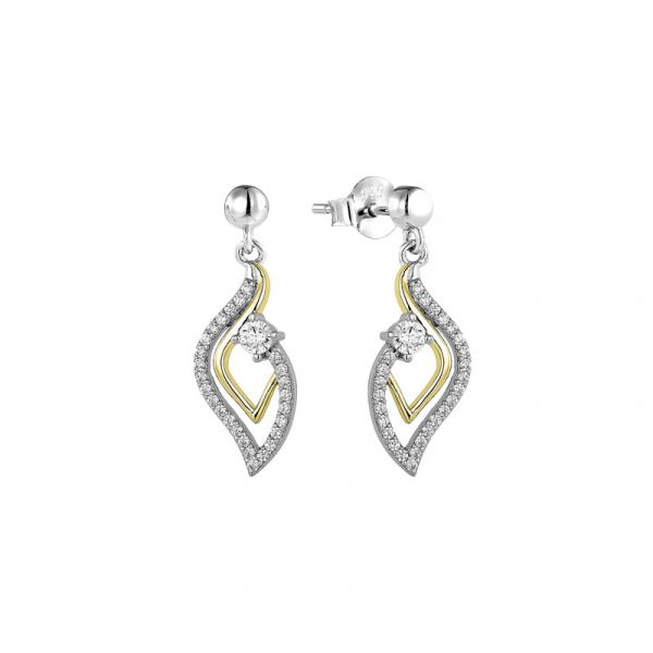 imenso oorbellen bicolor 