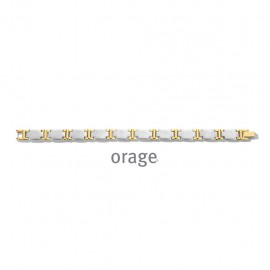 Heren armband in staal uit de collectie van Orage 