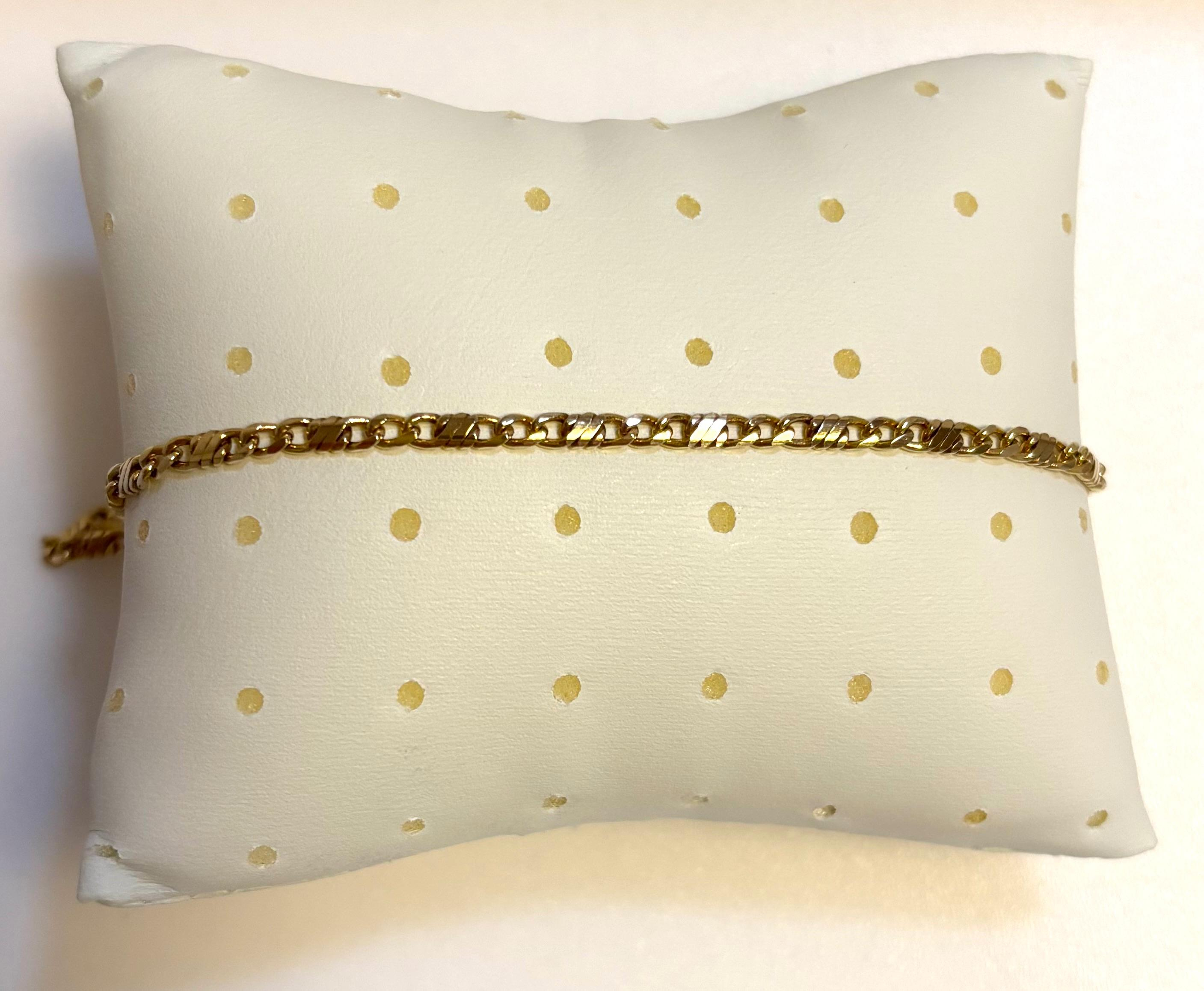 Gouden armband massief 