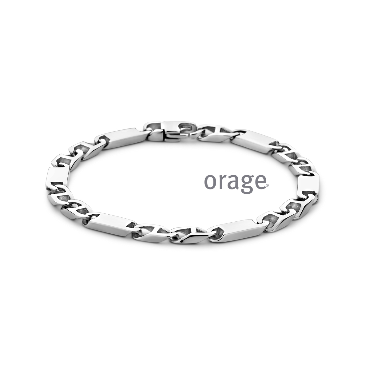 Armband staal heren (V/28)