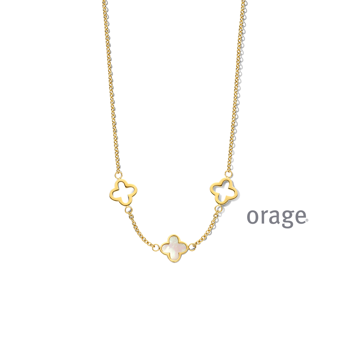 Ketting staal geel (V/14)