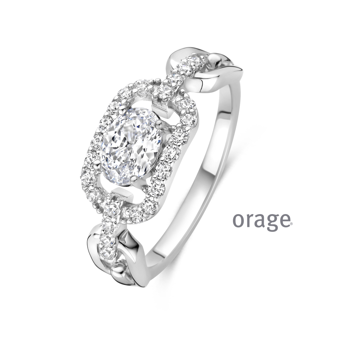 Ring 925 rh CZ (V/39)