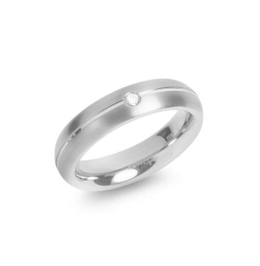 Boccia Ring maat 56 met diamant 0.03 ct
0130-0556