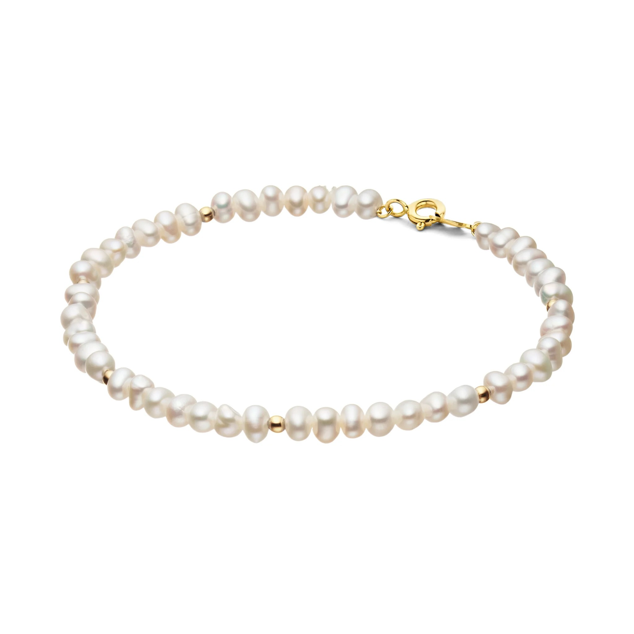 JACKIE GEELGOUDEN ARMBAND PEARL POTION