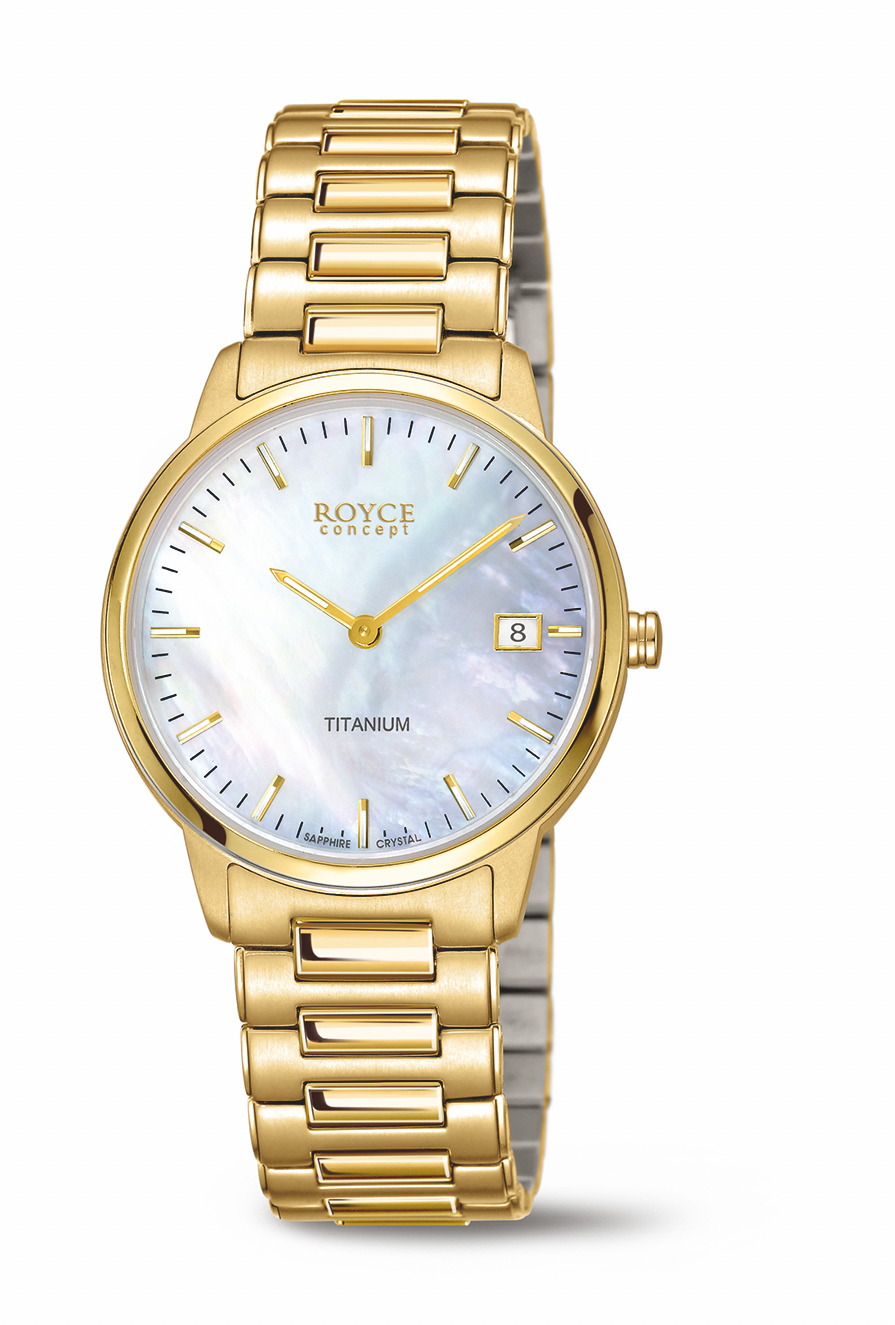 Ein absoluter Hingucker bei dieser extravaganten Boccia Damen Uhr ist das Zifferblatt. Denn dieses hat eine schimmernde Perlmuttscheibe, die besonders gut zur Geltung kommt. Die elegante Damenarmbanduhr ist aus Gelbgold plattierten Titan hergestellt und hat eine mattierte sowie polierte Oberfl&auml;che. Auf Anfrage k&ouml;nnen wir auch gerne das Uhrenband f&uuml;r Ihr Handgelenk anpassen lassen. Dieses Modell von Boccia kann bedenkenlos zu jedem Anlass getragen werden.