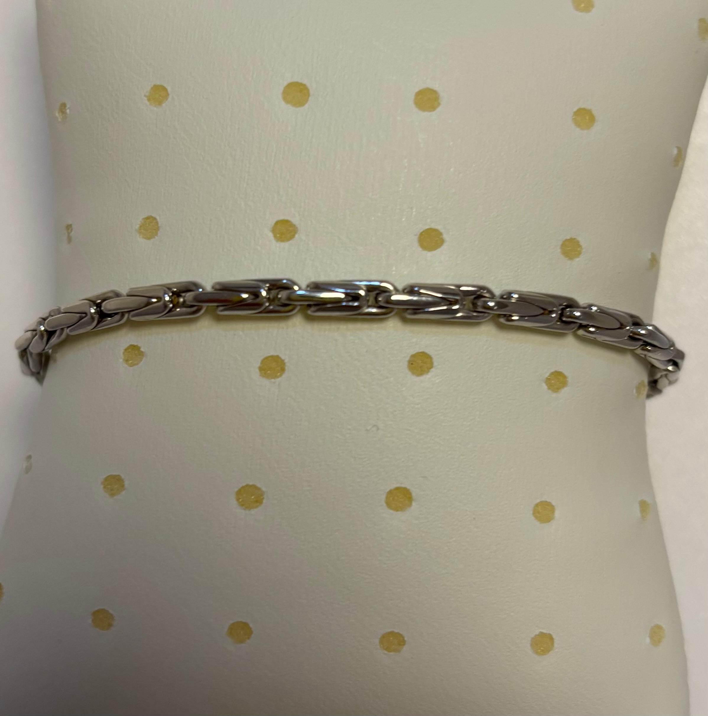 Wit gouden armband