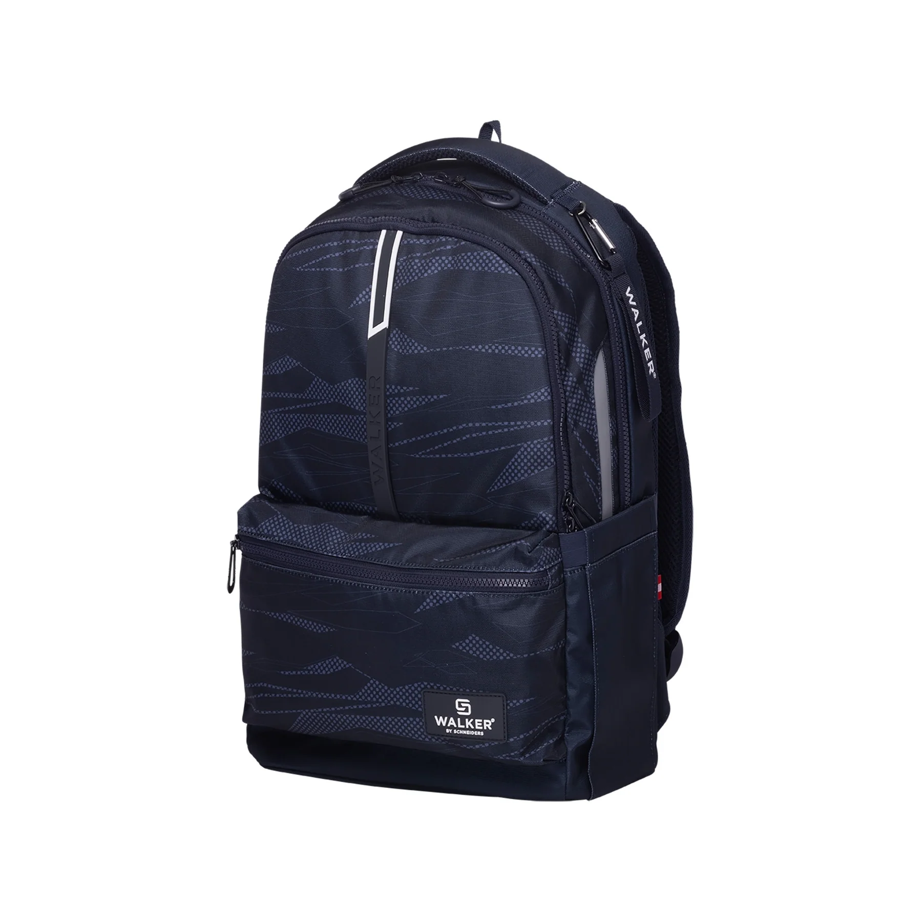 Walker Rey Schoolrugzak – Beschrijving

De Walker Rey is een lichtgewicht, functionele schoolrugzak, ontworpen voor moderne scholieren die comfort, organisatie en duurzaamheid waarderen.

✅ Belangrijke eigenschappen
Praktische draaggreep en ophanglus
Groot hoofdvak met flexibele indeling en gewatteerd laptop-/tabletvak (tot 15″)
Reflecterende elementen voor extra zichtbaarheid
Zijvak voor drinkfles
Stevige, vuilafstotende bodem
Ergonomisch gevormde schouderbanden
Verborgen ritsvak aan de rugzijde met RFID-bescherming
Ademend 3D AirMesh rugpand en ergonomische rugvorm
Karabijnhaak als Walker‑tag (WALKER‑hanger)

 Duurzaamheid & verantwoorde productie

Gemaakt van duurzaam, slijtvast materiaal

Conform EU‑REACH-normen, vrij van PFC, PVC en andere schadelijke stoffen

Meer dan 50 % van de materialen is gerecycled

Geproduceerd onder eerlijke arbeidsomstandigheden

Volledig veganistisch (geen dierlijke producten gebruikt)

Comfort & draaggemak

Met slechts 980 g is deze rugzak relatief licht, wat helpt om de belasting op de rug van je kind te beperken. Door de combinatie van het ventilatie­rugpand, het verstelbare draagsysteem en de ergonomisch gevormde schouderbanden wordt het gewicht evenwichtig verdeeld. Verschillende vakken en organizers zorgen voor logische en overzichtelijke indeling van pennen, boeken, elektronica en andere schoolspullen.

Gewicht: ca. 980 g
Afmetingen: 31 × 46 × 20 cm
Inhoud: 30 liter

Reflecterende details zorgen dat je kind in het verkeer goed zichtbaar is. Het waterafstotende materiaal beschermt de inhoud tegen lichte regen.