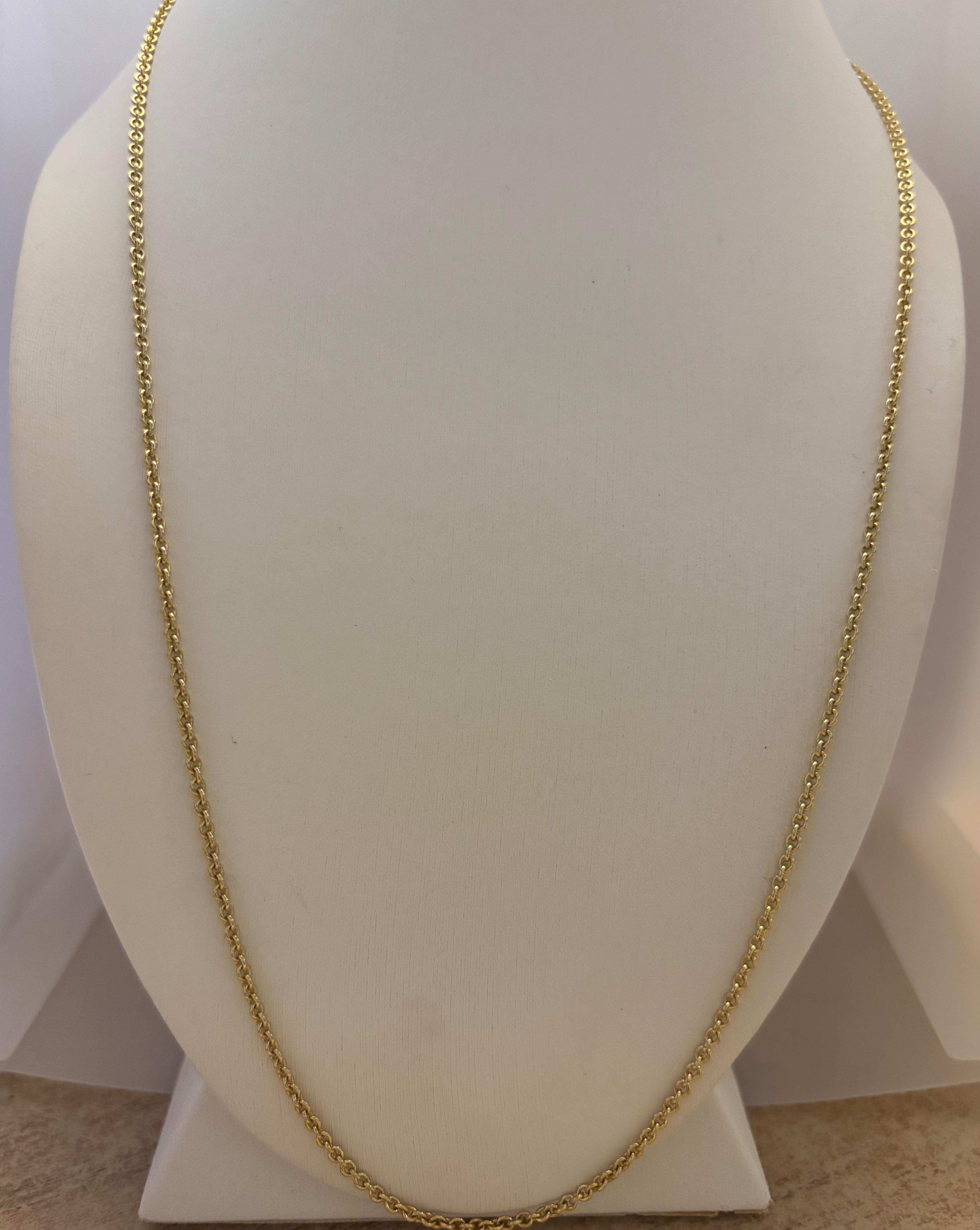 Gouden jasseron collier