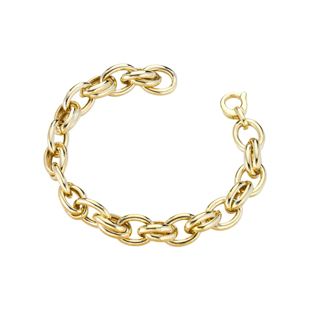 Armband in zilver verguld van het merk Marcello Pane 