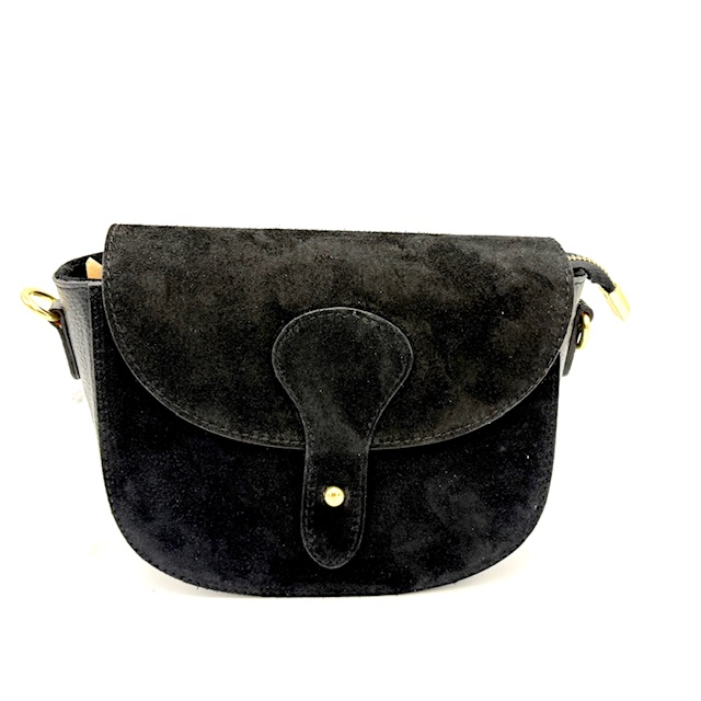 Suède Crossbody Damestas – Made in Italy

Deze elegante crossbody damestas van suède is een stijlvolle toevoeging aan elke outfit. Compact, maar ruim genoeg voor je essentials. De tas heeft een modieuze uitstraling en is praktisch in gebruik – perfect voor dagelijks gebruik of een avondje uit.

Details:

Gemaakt van hoogwaardig Italiaans suède

Verstelbare en afneembare schouderriem – draag 'm als crossbody of clutch

Klep met magneetsluiting en daaronder een veilige ritssluiting

Hoofdvak met binnenritsvak voor kleine items zoals sleutels of pasjes

Hoogte: 15 cm

Breedte: 22 cm

Diepte: 8 cm

Gemaakt in Italië

Onderhoudstip:
Om de levensduur van het suède te verlengen, raden we aan de tas regelmatig in te sprayen met een water- en vuilafstotende spray speciaal voor suède.