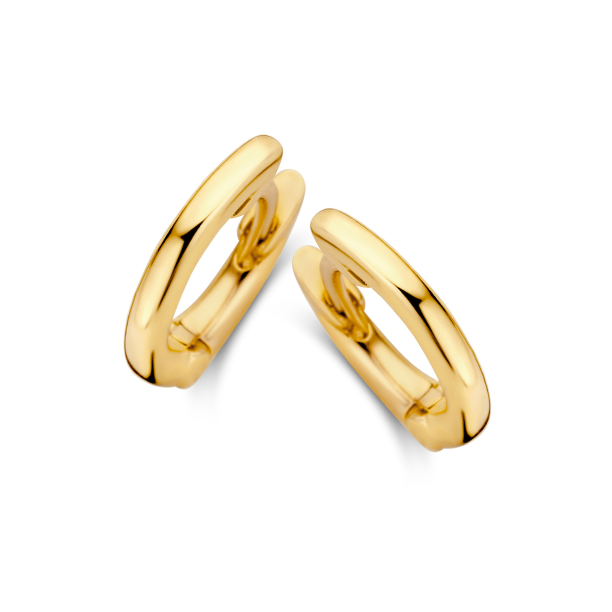 Creolen  Naiomy Moments verguld zilver