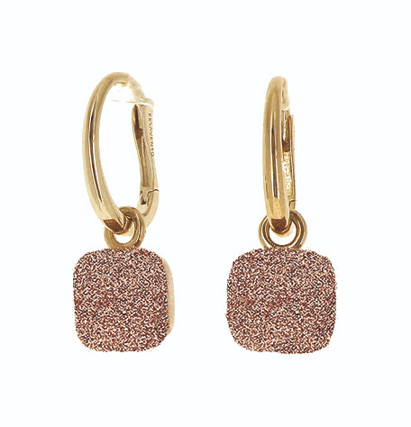 Earrings Yellow yellow c dust