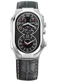 Philip Stein Signature Chronograph Mens Watch Model 3-CRBK-ASGR
