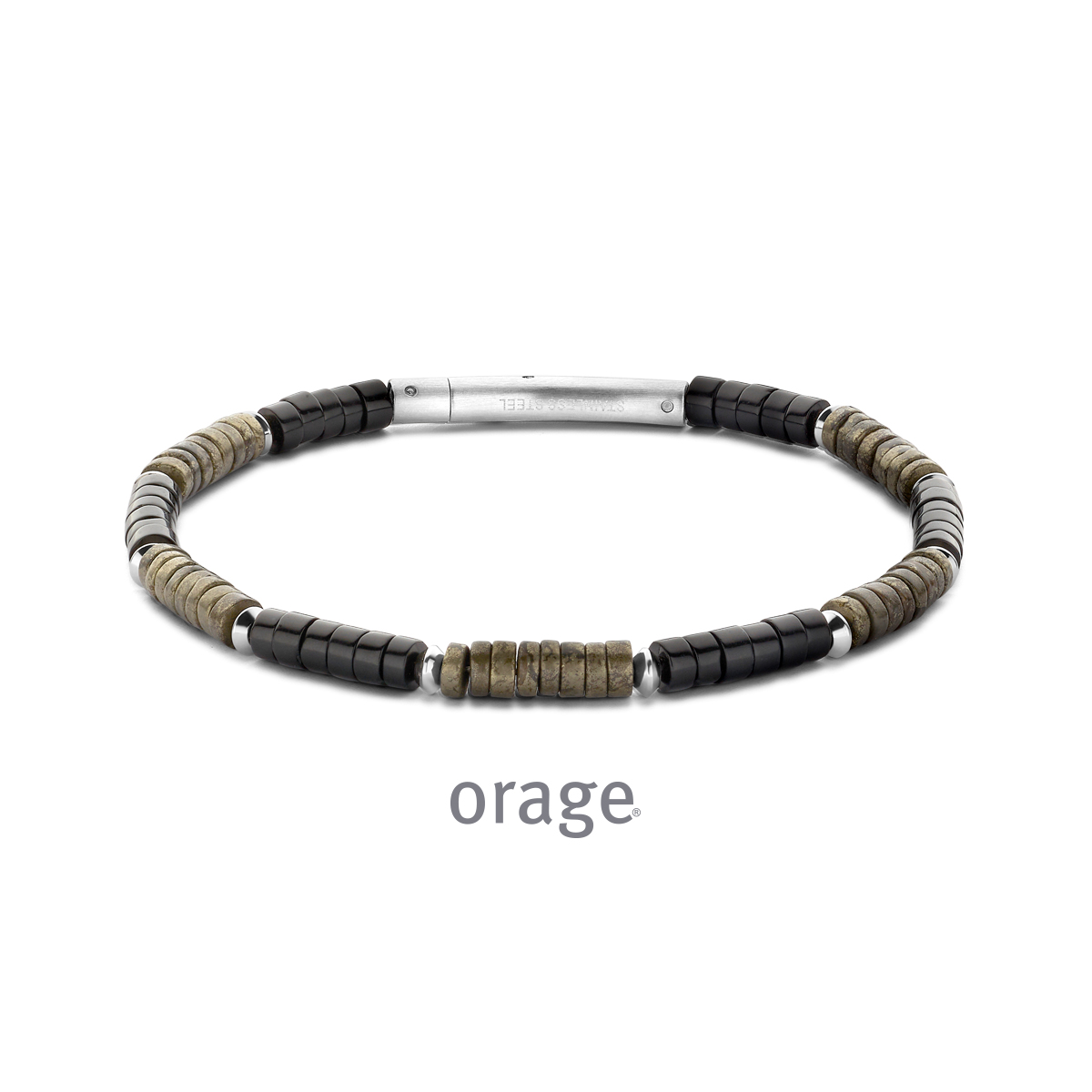 Orage armband staal