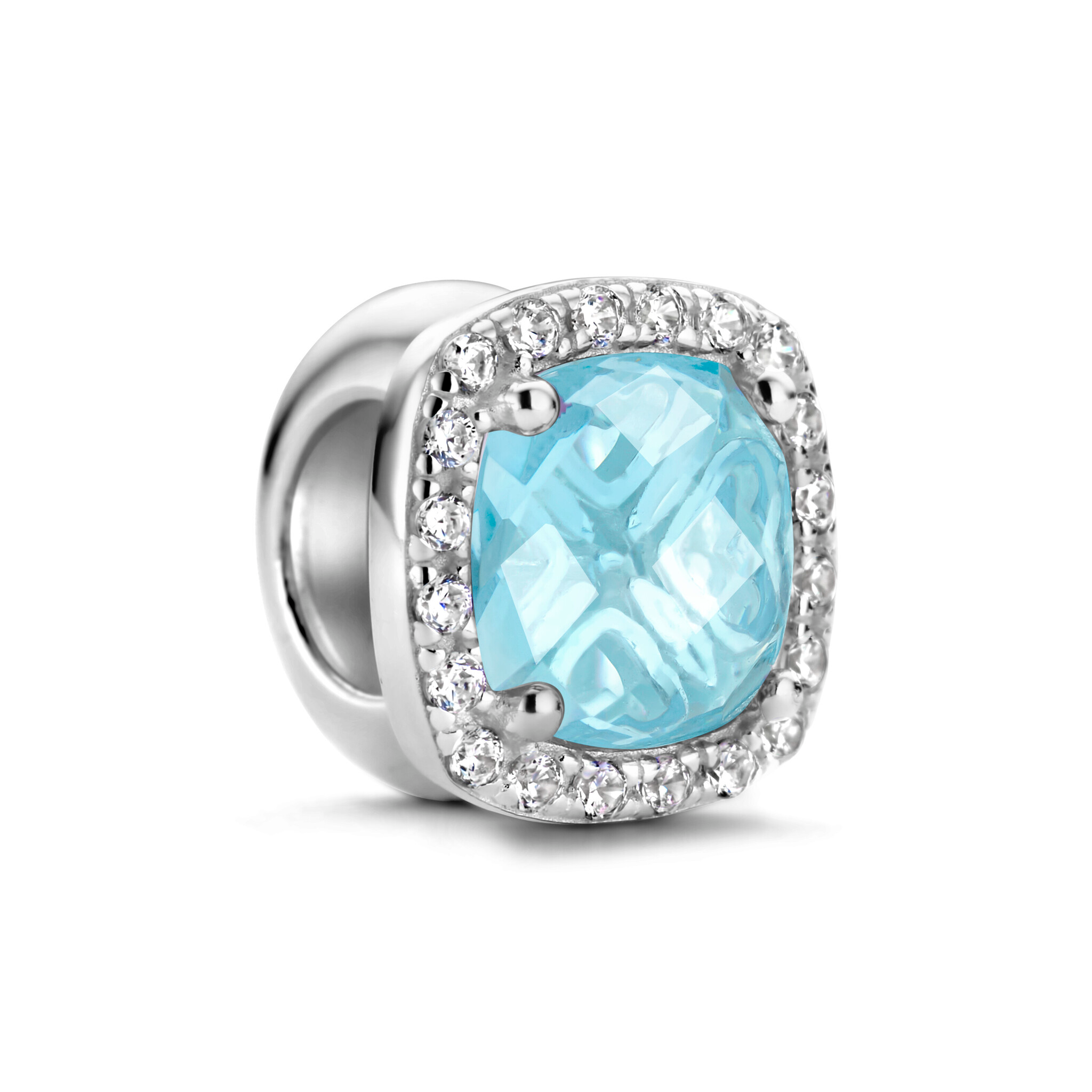 Rosa di Luca 669.005 Bedel Stopper Zirkonia Blauw