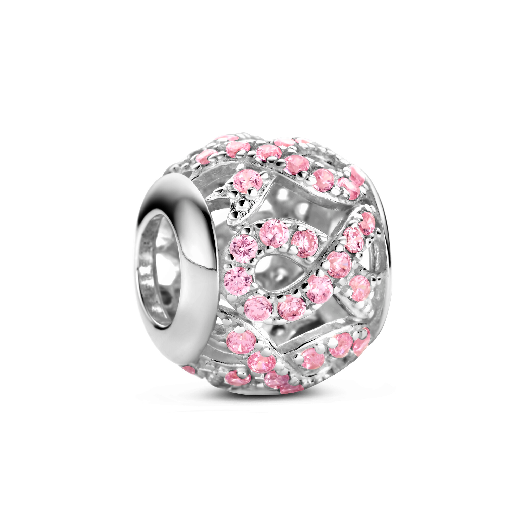 Rosa di Luca 664.024 Bedel met Roze Zirkonia