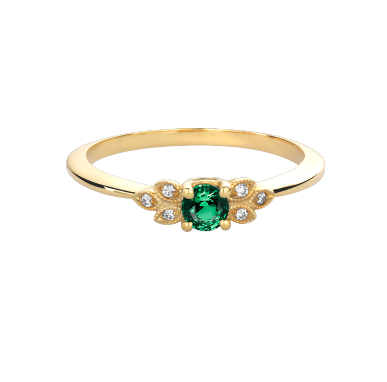 Miss Spring ring Gr. tourmalijn 6/0,03ct.

Dit is Jasmine, ik denk een van de allermooiste ringen die wij in onze collectie hebben. Ze komt uit the Duchess collectie en is heerlijk romantisch en echt een juweel. Verkrijgbaar in alle kleurtjes goud, handgemaakt van 14kts verantwoord en eerlijk goud. De middensteen is verkrijgbaar in een Groene Tourmaline, Aquamarijn, Roze Tourmaline en een London Blue Topaas. Mooi hè? 