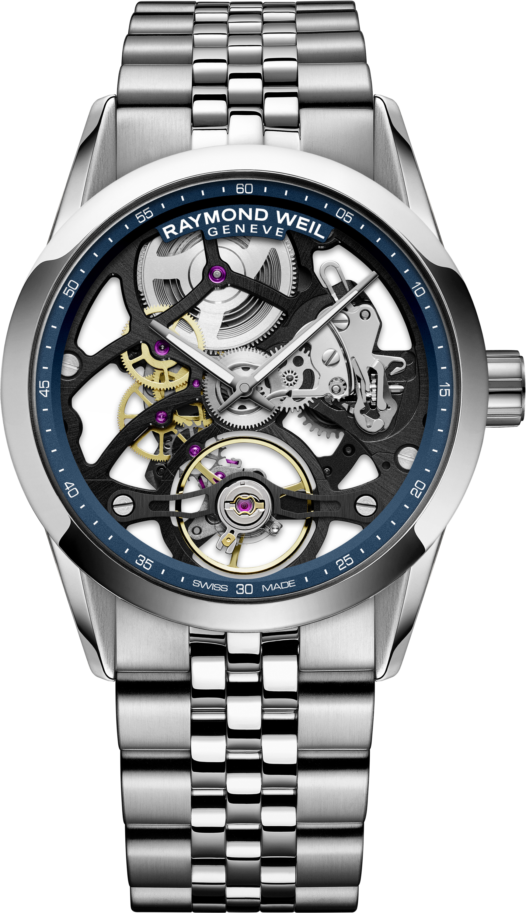 Dit is een horloge van het merk Raymond Weil gemaakt voor heren.
De specificaties zijn als volgt:
Kastmaat: 38 mm
Kastdikte: 10,9 mm
Waterdichtheid: 10 ATM / 100 Meter / 330 Feet