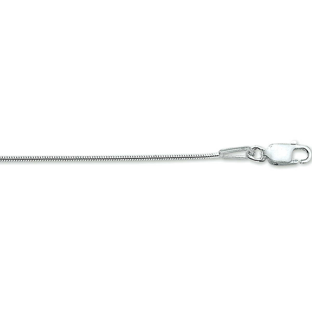 Dit prachtige collier zilver van 45 cm is gemaakt van hoogwaardig zilver en heeft een diameter van 0,9 mm. Het heeft een glanzende afwerking en is ideaal om te dragen als een subtiel en elegant sieraad. Combineer het met een zilveren hanger of draag het solo voor een verfijnde look. Perfect voor elke gelegenheid. Modelnummer: 1011473.