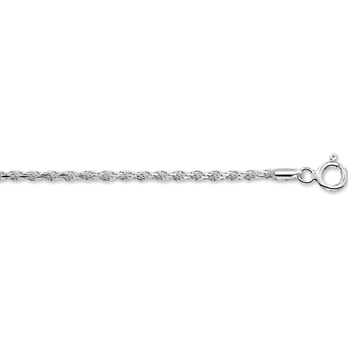 Armband koord gediamanteerd 1,9 mm, 18cm