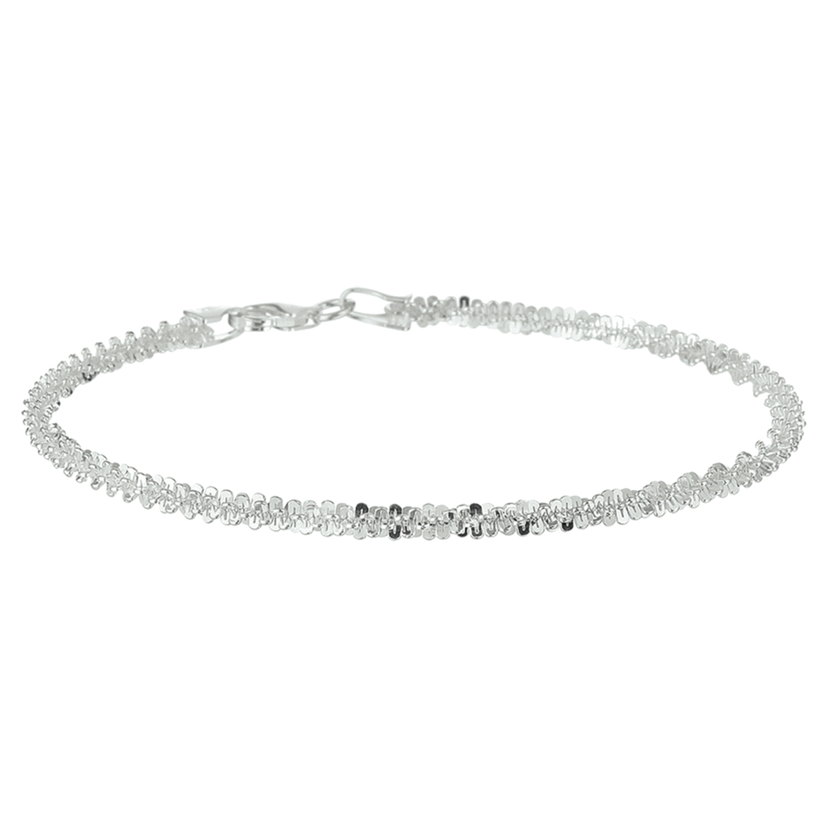 Zilver armband fantasie 18cm 3,0mm 