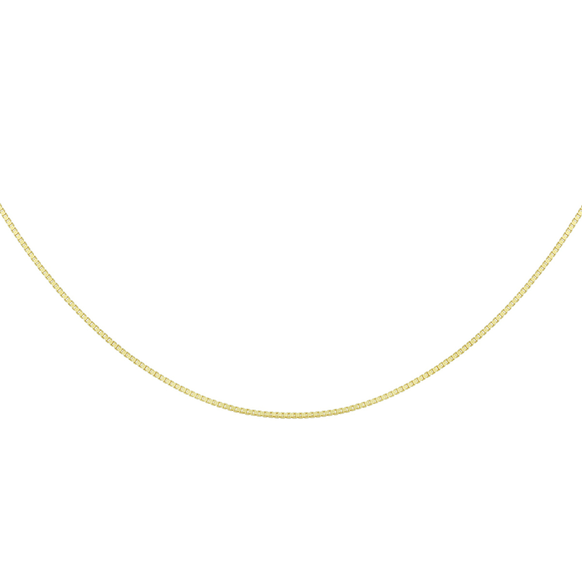 14.kt gouden gourmet collier 42cm