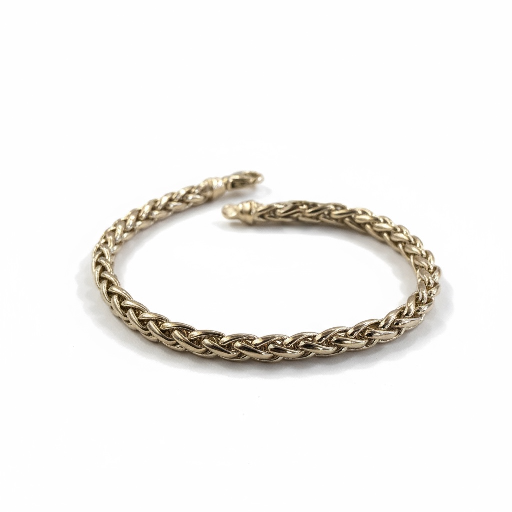 Gouden vossenstaart armband 