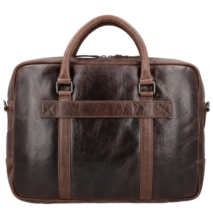 Deze super mooie leren laptoptas beschikt over een ruim hoofdvak. Binnenin de tas zijn voldoende vakjes voor een telefoon, pennen en pasjes. Deze handtas is perfect voor op werk. Ook is de tas in meerdere kleuren beschikbaar. Bij de tas zit een schouderband zodat de tas ook over de schouder gedragen kan worden. Is deze tas uw perfecte werktas?

De eigenschappen van deze laptoptas zijn:

Laptopvak 15,6 inch
Telefoonvak, pennen vakken, pasjes vakken
Verstelbare schouderband