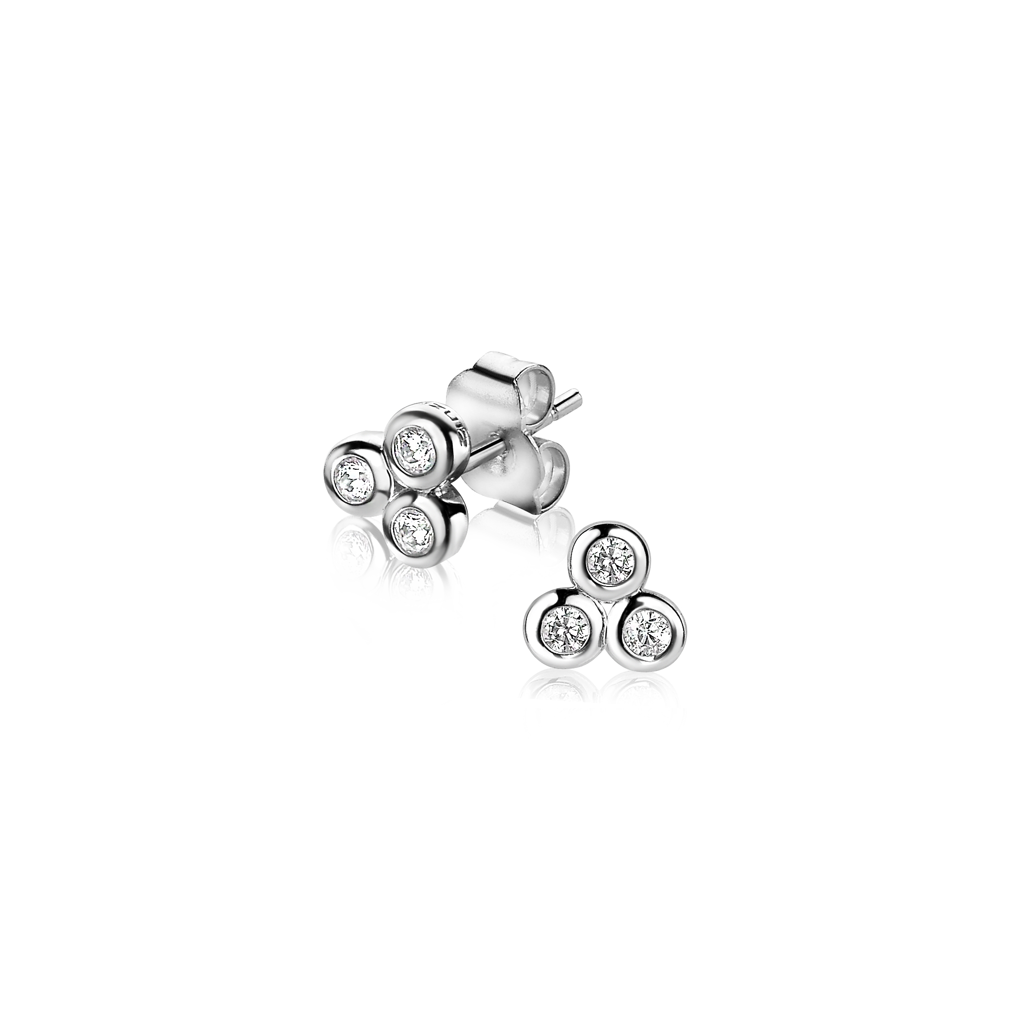 Zinzi zilveren oorstekers ZIO1442