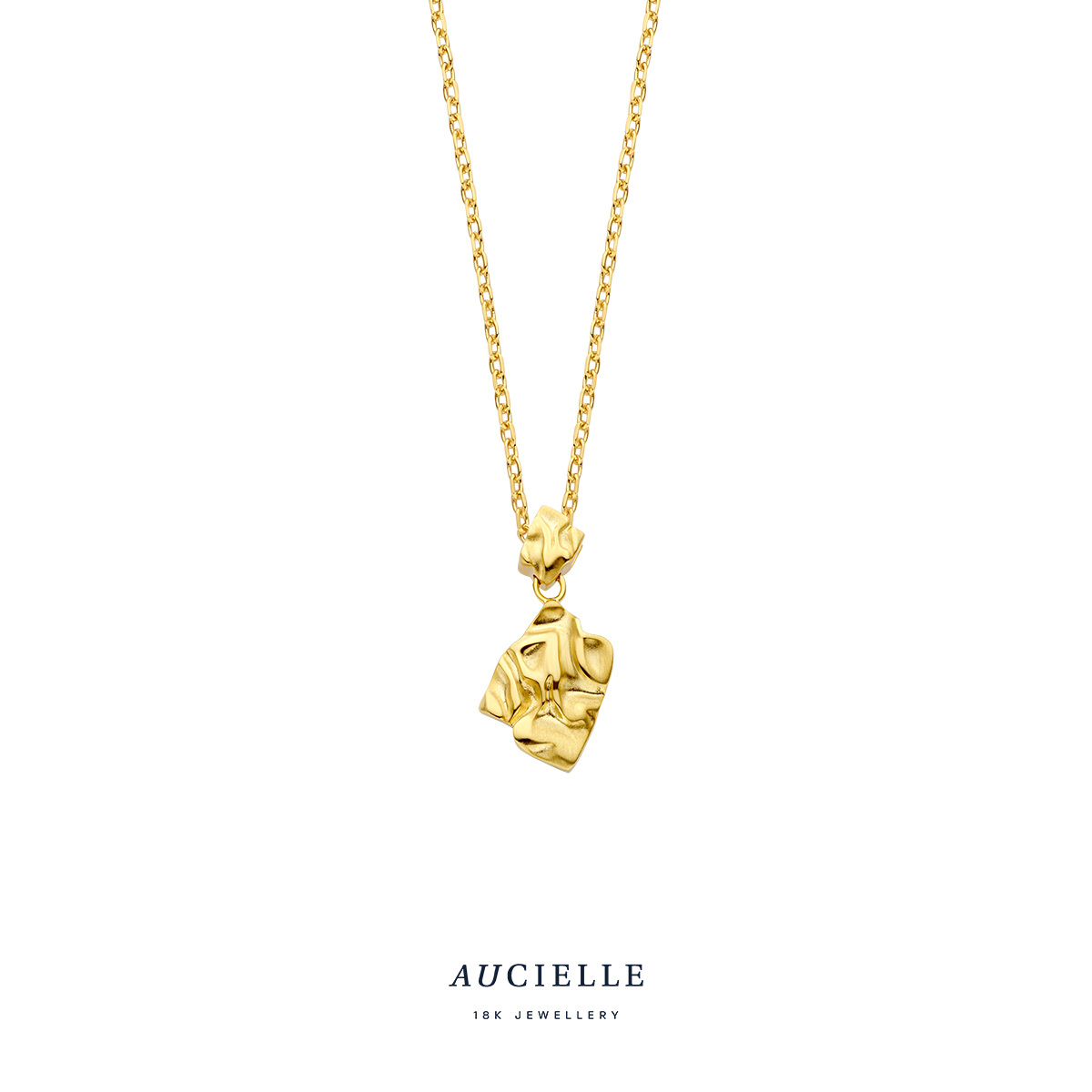 Aucielle hanger geelgoud 18k